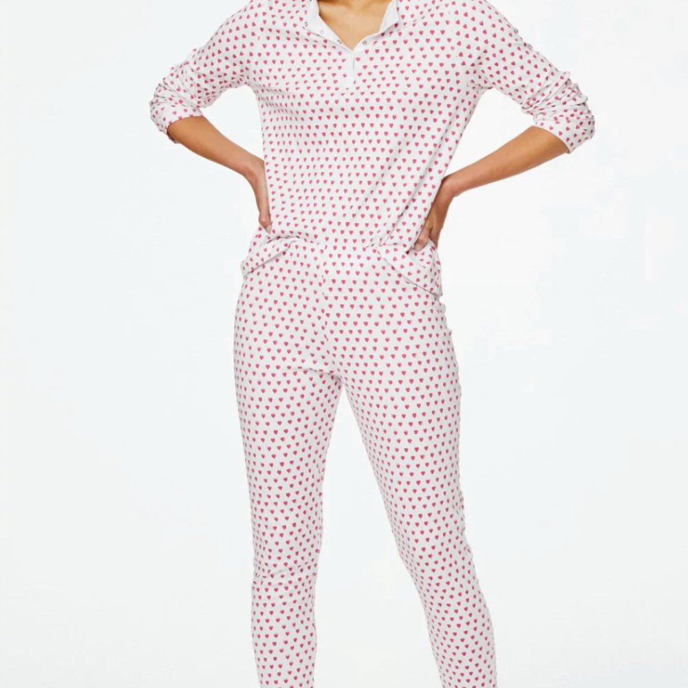 Roller Rabbit Heart Pajamas